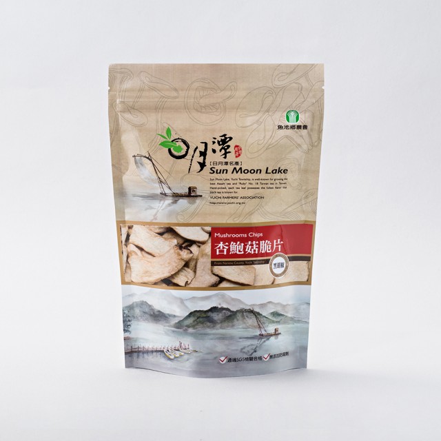 【魚池鄉農會】杏鮑菇脆片(原味/黑胡椒)|90g